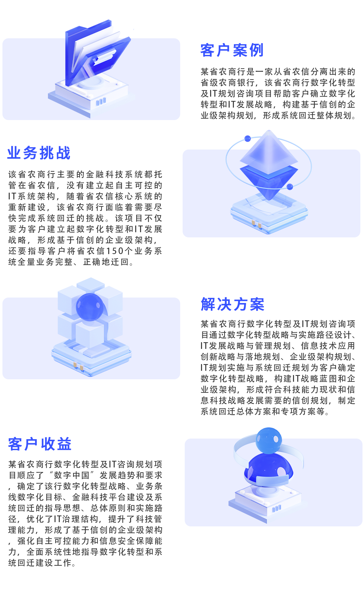 数字化转型及IT战略规划咨询项目