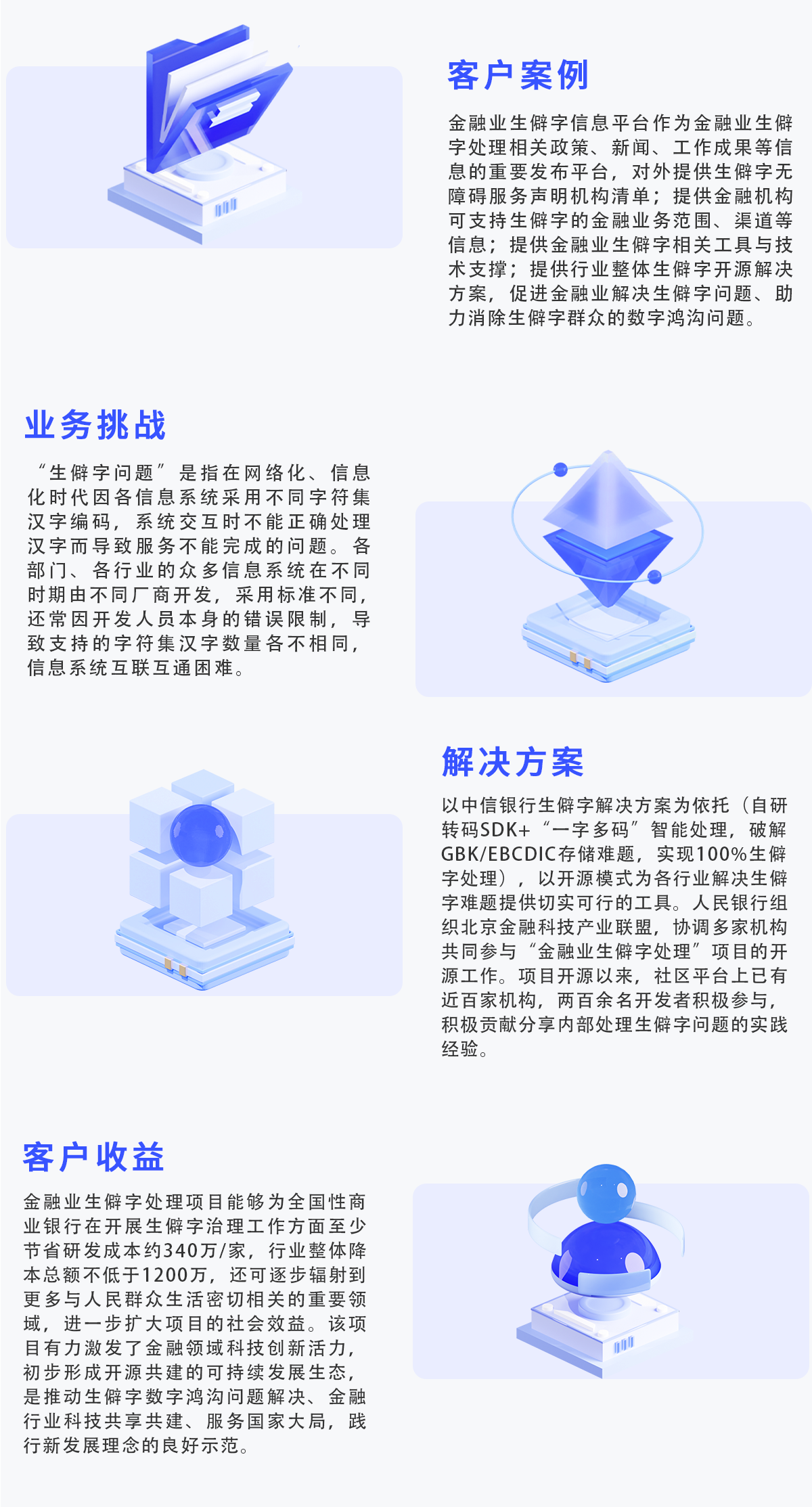 金融业生僻字信息平台
